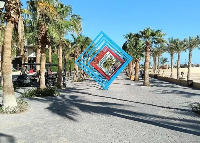 Apartman Sahl Hasheesh - Stylish 1 Bedroom - Rooftop Pool - Near Gurdaka