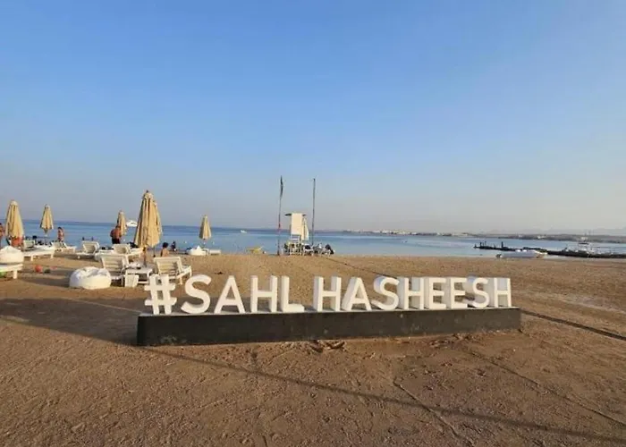 Apartman Sahl Hasheesh - Stylish 1 Bedroom - Rooftop Pool - Near